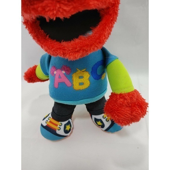 Sesame Street ABC Elmo Talking Singing Plush Educational Toy Sings the‎ ABC Song - Picture 9 of 12